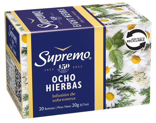 8 Hierbas, 20 bolsitas