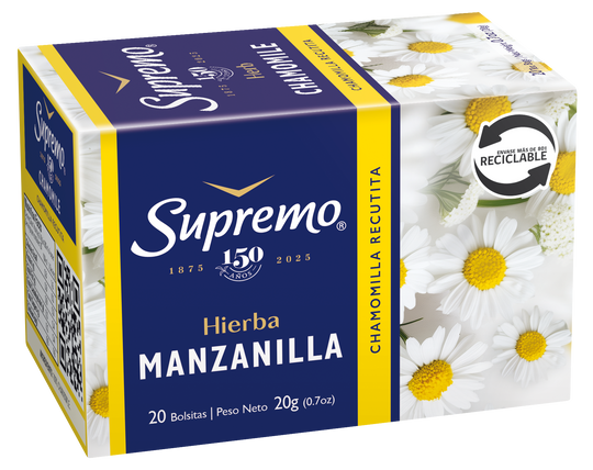 2x Hierba Manzanilla 20 Bolsitas