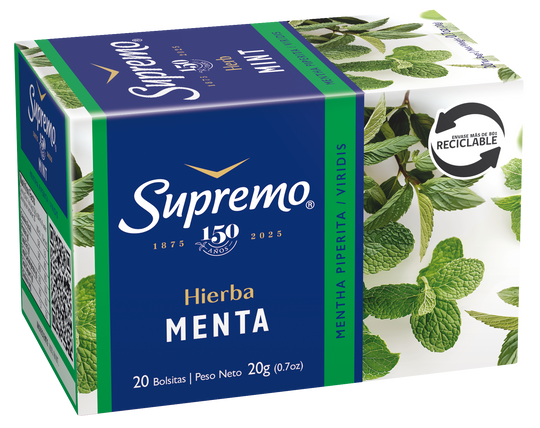 2x Hierba Menta 20 Bolsitas