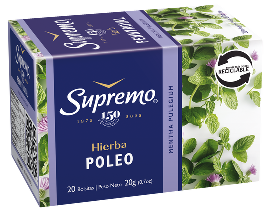 Hierba Poleo, 20 bolsitas