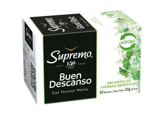 Buen Descanso, 20 bolsitas