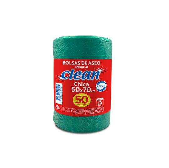 Bolsa Aseo Clean Institucional 50x70 (50un)