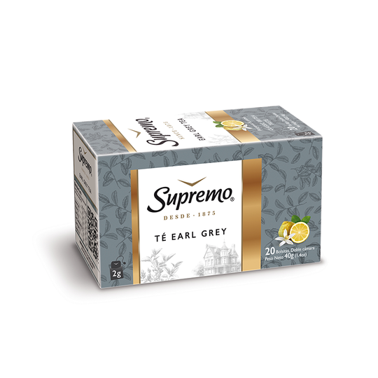 2x Té Earl Grey, 20 bolsitas
