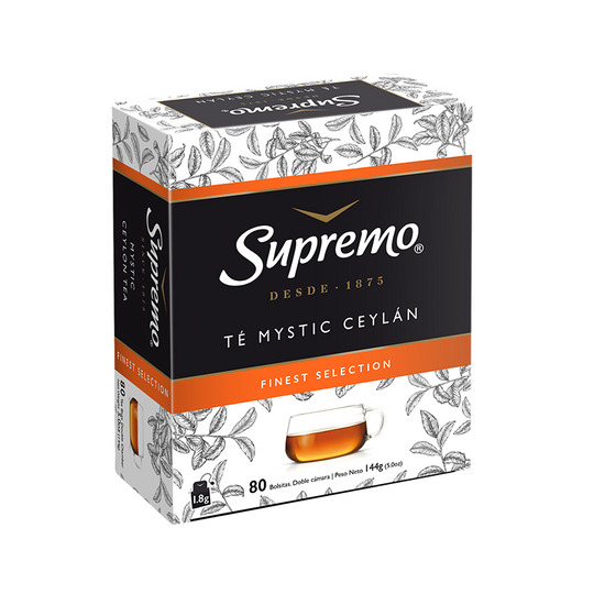 Té Ceylán Mystic, 80 bolsitas