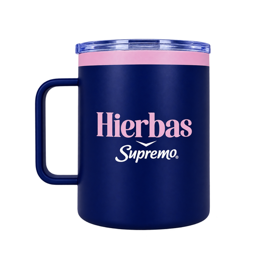 TAZON HIERBAS METÁLICO ROSADO