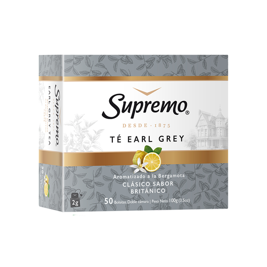 Te Earl Grey, 50 bolsitas