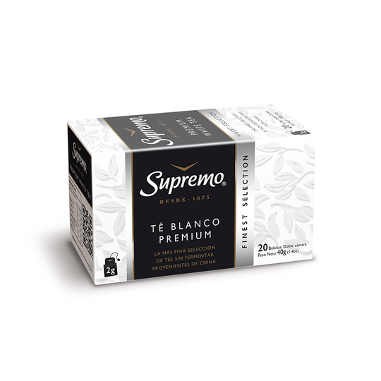 Té Blanco, 20 bolsitas