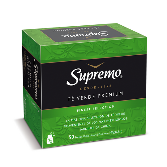Te Verde Premium, 50 bolsitas