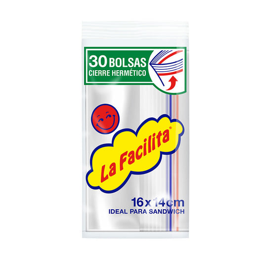 Bolsa Multiuso Facilita Hermética 16x14 cms. 30 Un.