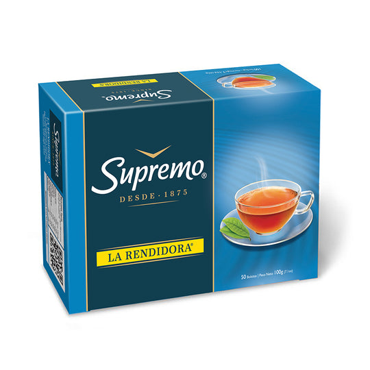 Té La Rendidora, 50 bolsitas