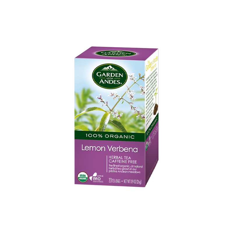 Cedrón Garden of the Andes, 20 bolsitas – Té y Más