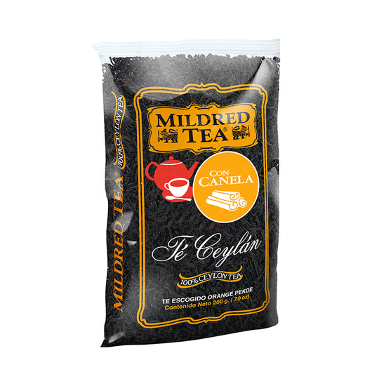 Mildred Tea Hojas con Canela, 200 grs.