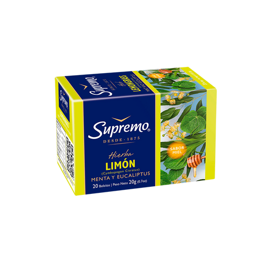 Hierba limón, 20 bolsitas