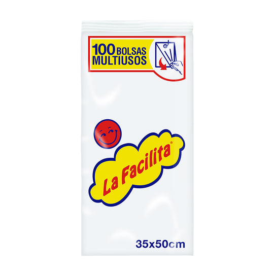 Bolsa Multiuso Facilita 35x50 cms. 100 Un.