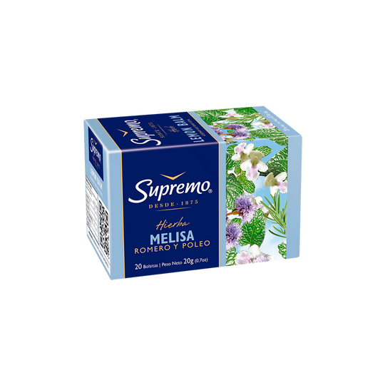 Hierba Melisa, 20 bolsitas