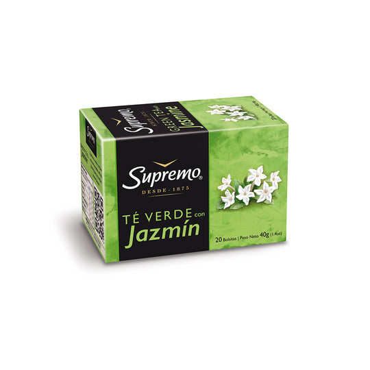Té Verde Jazmín, 20 bolsitas