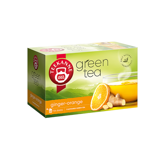 Teekanne Verde Jengibre Naranja, 20 bolsitas