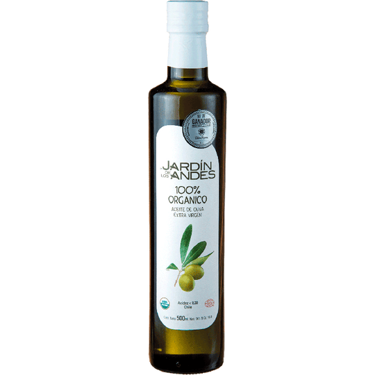 Aceite de Oliva orgánico Jardín de los Andes, 500 ml