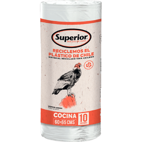 Bolsa Aseo Superior Cocina 60x65 cms. 10 Un.