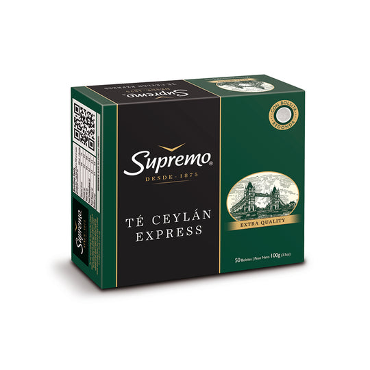 Té Ceylán Express, 50 bolsitas