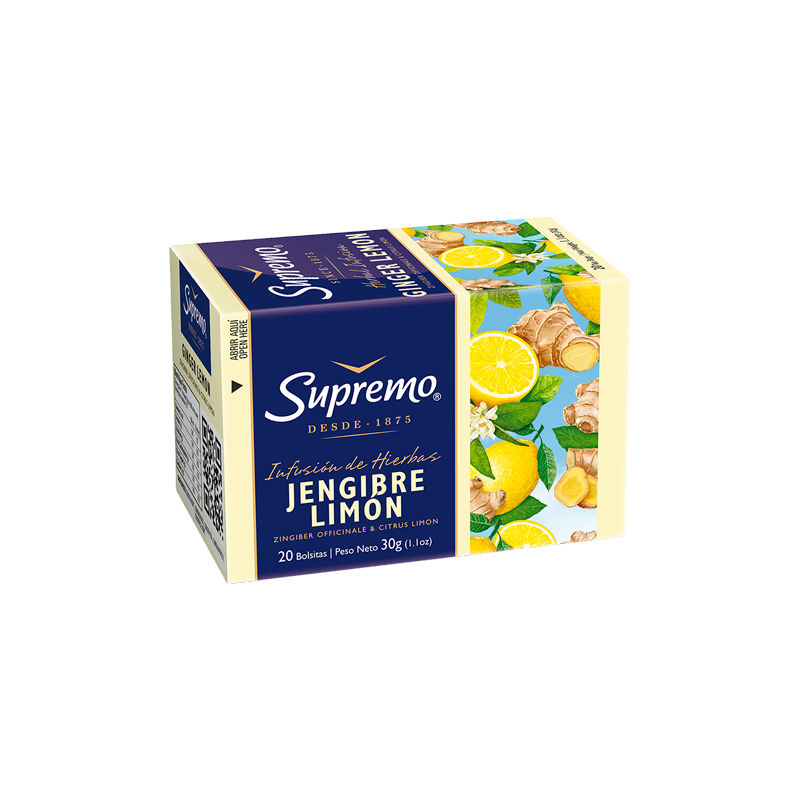 Infusion Limon Jengibre Bio 20b Clipper *