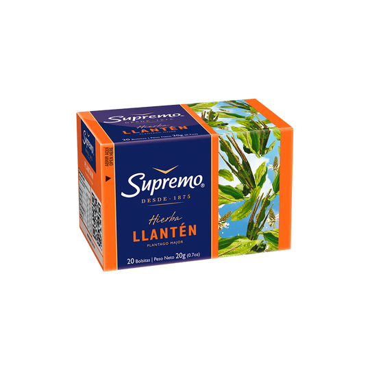 Llantén, 20 bolsitas