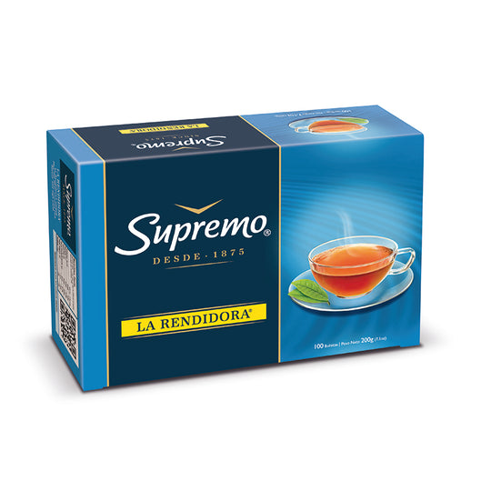 Té La Rendidora, 100 bolsitas