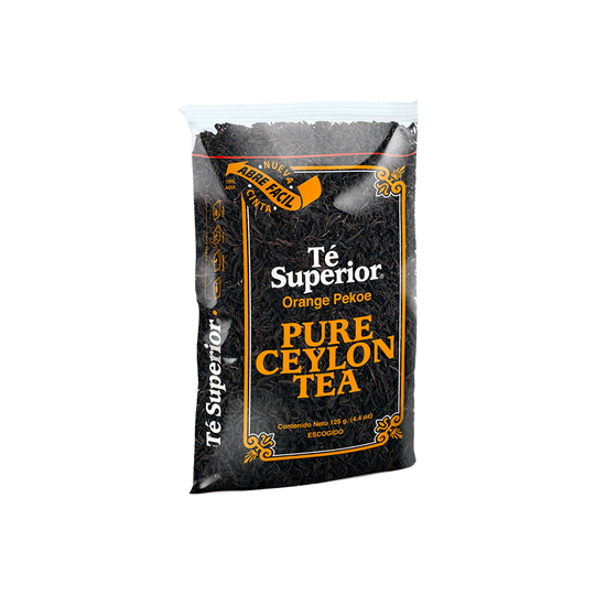 Té Superior Ceylán en Hojas, 125 grs.