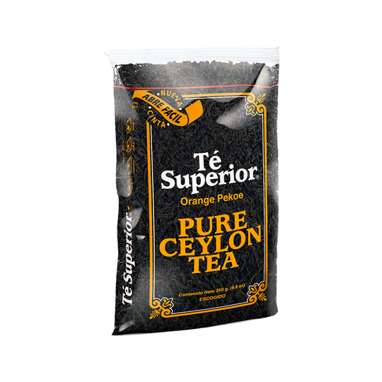 Té Superior Ceylán en Hojas, 250 grs.