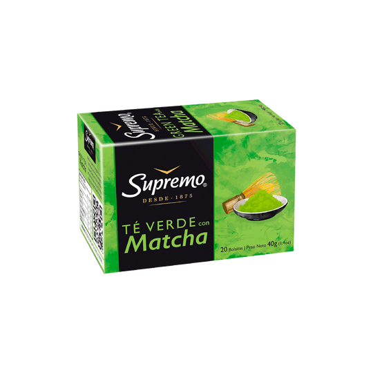 Té verde con Matcha, 20 bolsitas