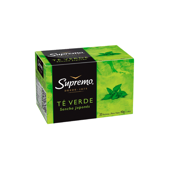 Té Verde Sencha Japonés, 20 bolsitas